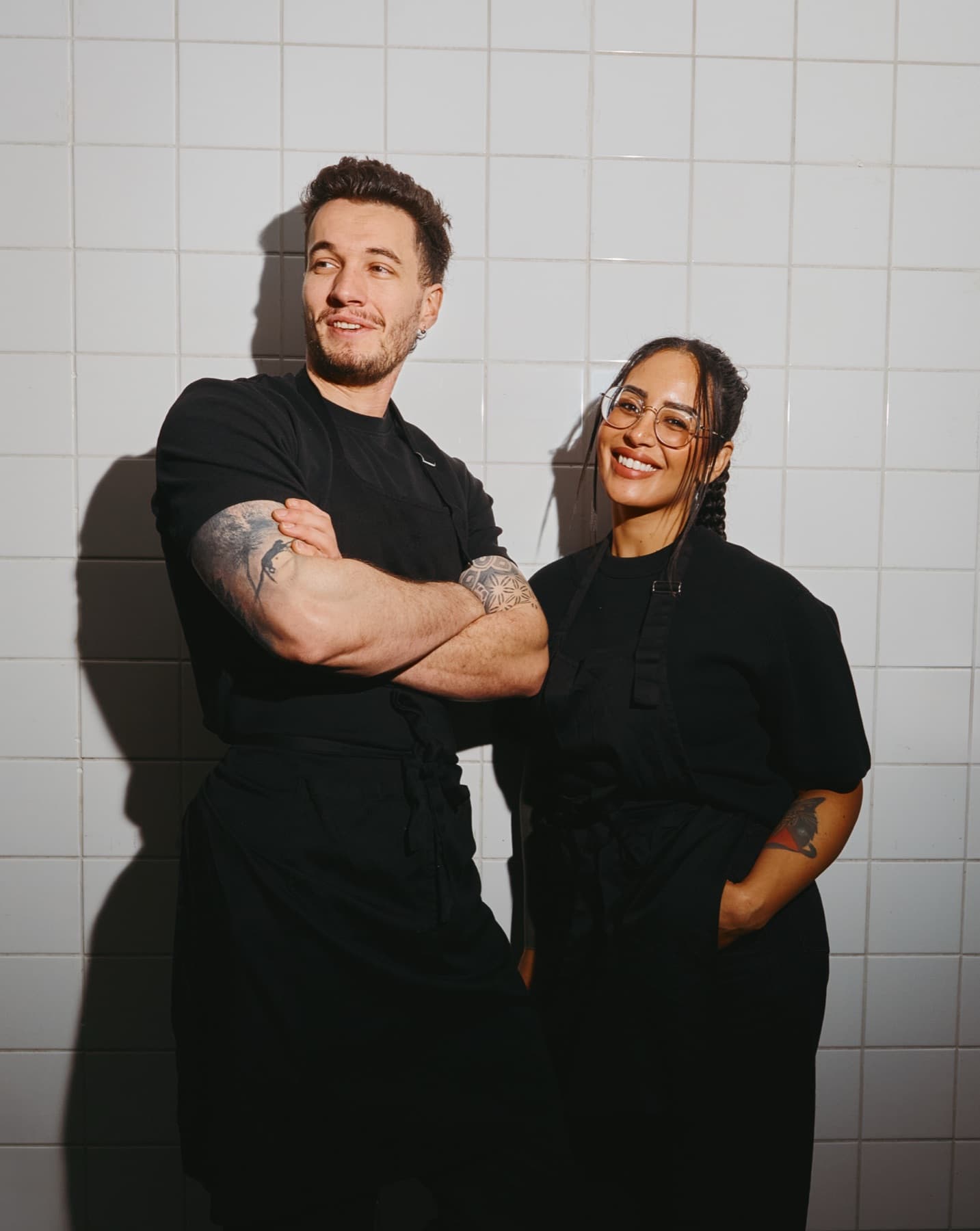 Leila et Dante, l'équipe de l'atelier GLAZED