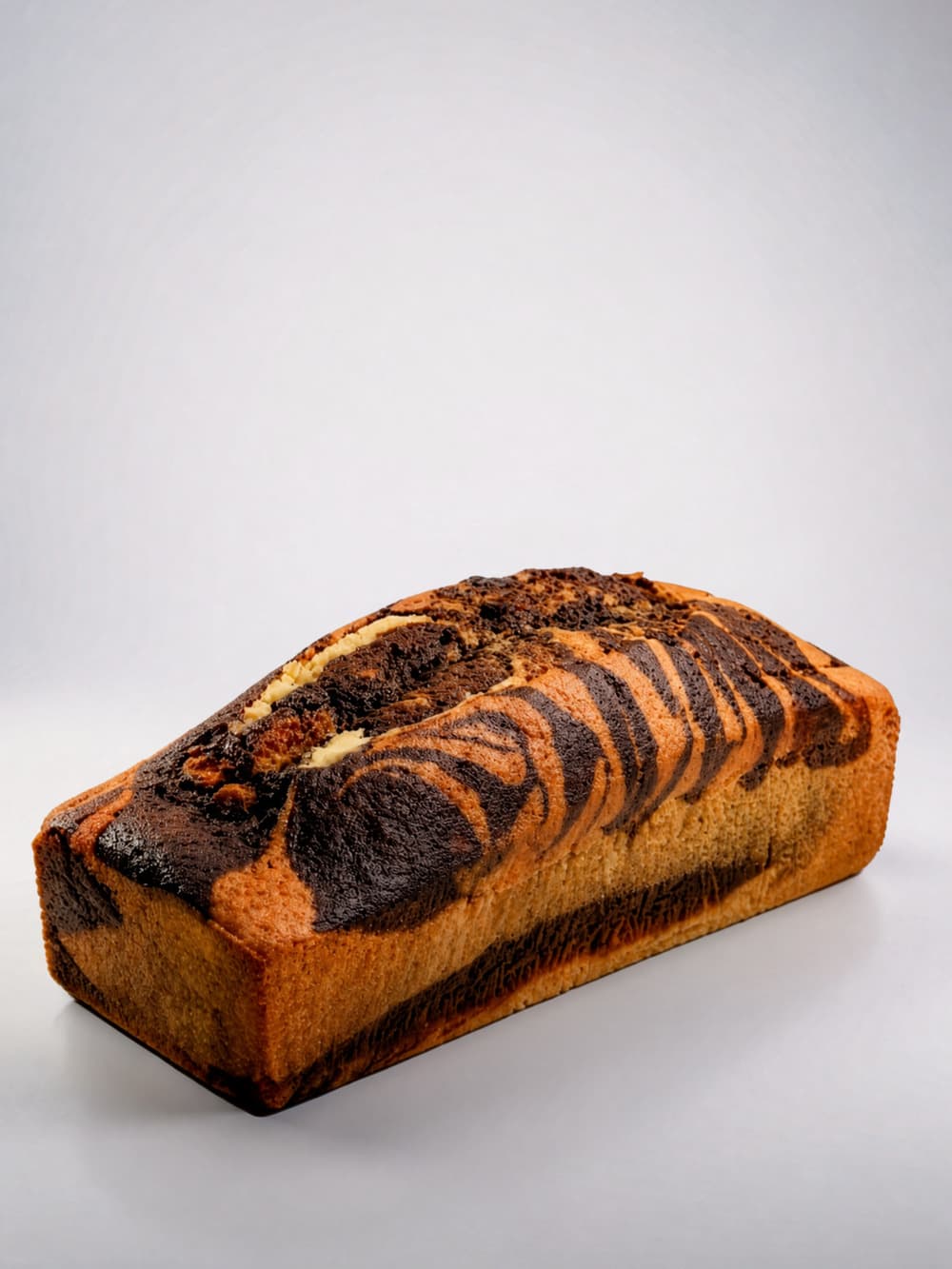 Cake marbré chocolat